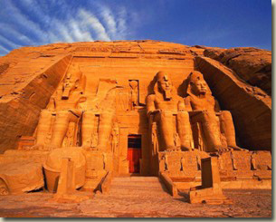 De tempel van Ramses II, Aboe Simbel.